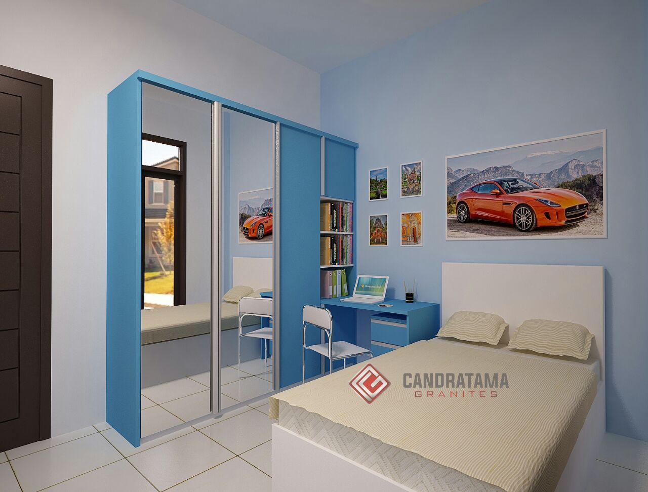 INTERIOR KAMAR UNTUK ANAK YANG EYE CATCHING